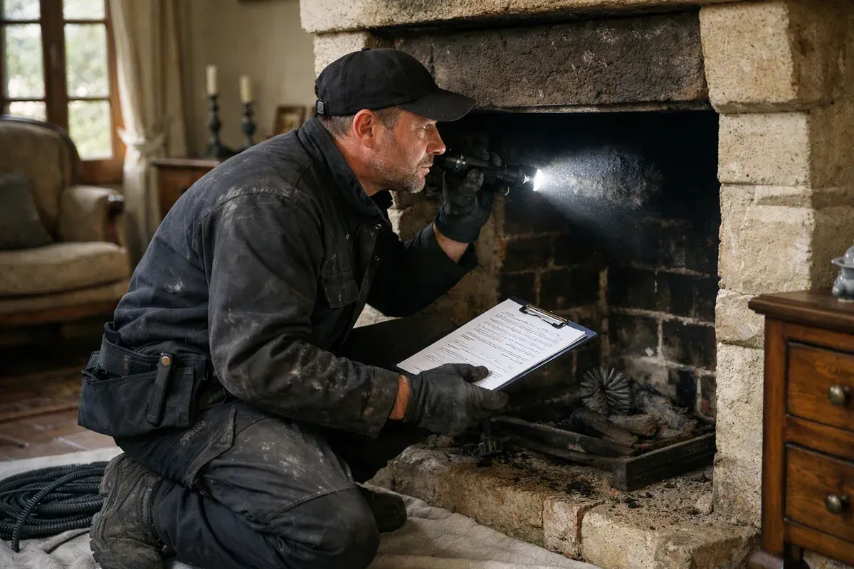 Ramoneur agréé : le mot qui n'existe pas et les vérifications qui comptent